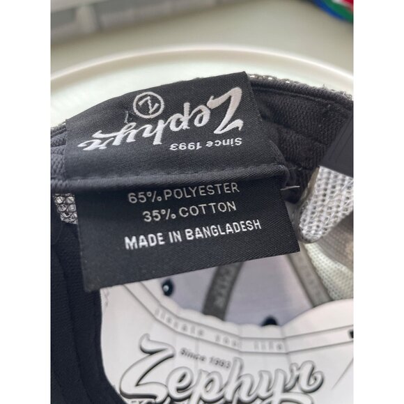 Zephyr Michigan Wolverines Baseball Cap Mens OS Mesh Snapback Blue College NEW - Picture 7 of 7